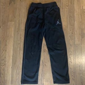 Jordan black joggers size Small